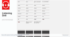 Desktop Screenshot of listeningdrill.com